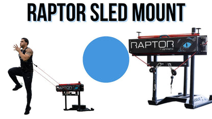 Raptor Sled Mount Bundle = One Raptor + One Sled Mounting Device