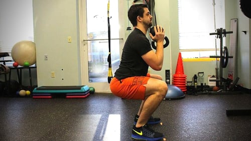 Isometric Exercise Goblet Squat