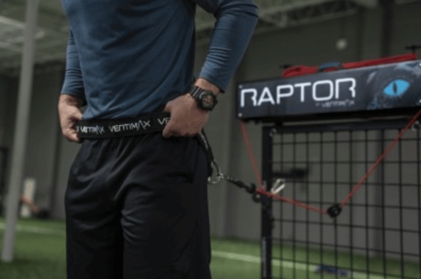 Raptor training with waist belt